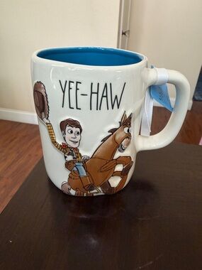 NWT Pixar Toy Story Woody & Bullseye Mug